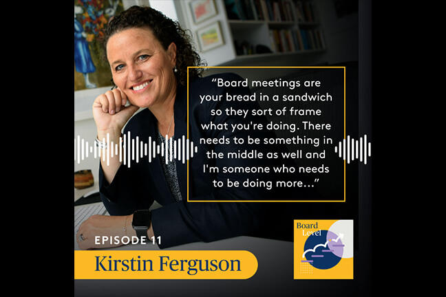Dr Kirstin Ferguson on the opportunities a board career offers